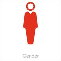 gender and Symbol icon concept vector