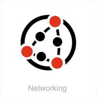 redes y conexión icono concepto vector