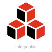 Infographic and diagram icon concept vector