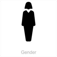 gender and Symbol icon concept vector