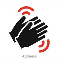 Applause and clap icon concept vector
