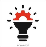 Innovation and idea icon concept vector