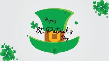 fondo del día de san patricio vector