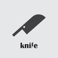 knife illustration design vector