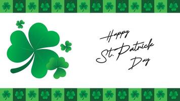 st patricks day background vector