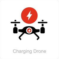 charging drone and charging vector