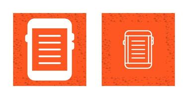 E-reader Vector Icon