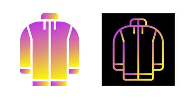 Fleece jacket Vector Icon