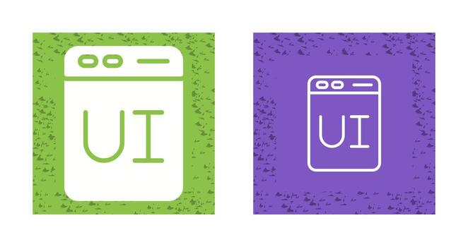 User Interface Design Vector Icon
