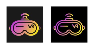 Virtual Reality Headset Vector Icon