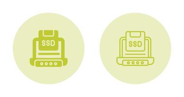 Solid State Drive Vector Icon