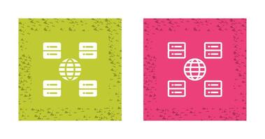Content Delivery Network Vector Icon