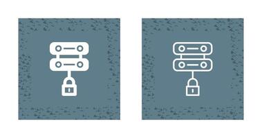 Server Security Vector Icon
