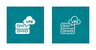 VPS Hosting Vector Icon