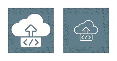 Cloud Deployment Vector Icon