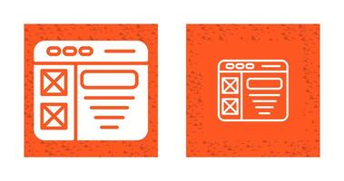 Wireframe Vector Icon