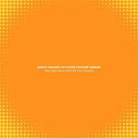 Simple Light Orange Abstract Background With Halftone Vector Texture