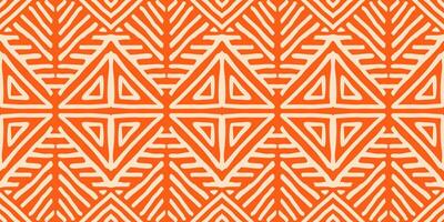 Hand drawn Batik pattern seamless. Geometric chevron abstract illustration, wallpaper. Tribal ethnic vector texture. Aztec style. Folk embroidery. Indian, Scandinavian, African rug, tile.