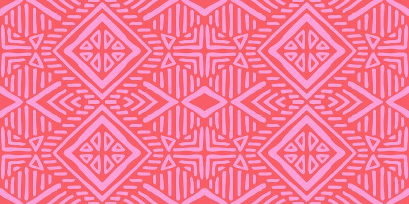 Hand drawn Batik pattern seamless. Geometric chevron abstract illustration, wallpaper. Tribal ethnic vector texture. Aztec style. Folk embroidery. Indian, Scandinavian, African rug, tile.