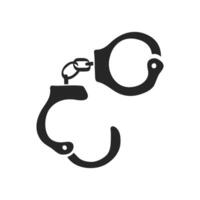 Hand drawn Handcuff vector illustration