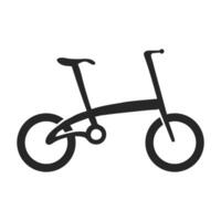 mano dibujado bicicleta vector ilustración