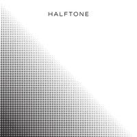 creative color halftone diagonal shape vector