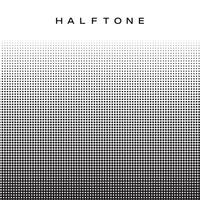 creative color halftone gradient from bottom vector