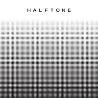 creative color halftone gradient from bottom vector