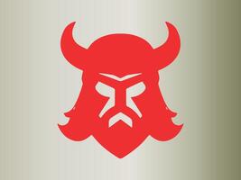 Viking logo design icon symbol vector illustration