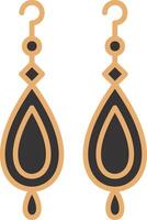 Earrings Vector Icon