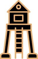 Military Tower Vector Icon