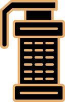 Smoke Grenade Vector Icon