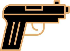 Pistol Gun Vector Icon