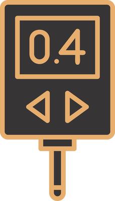 Glucometer Vector Icon