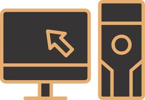 Computer Vector Icon