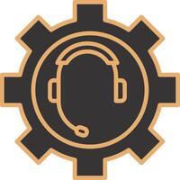 Call Serves setting Vector Icon