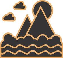 Mount Fuji Vector Icon