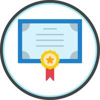 Standard Flat Circle Icon vector