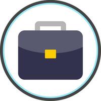 Brief Flat Circle Icon vector