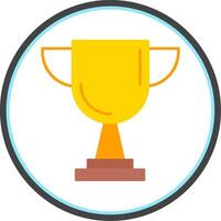 Success Flat Circle Icon vector