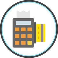 Edc Flat Circle Icon vector