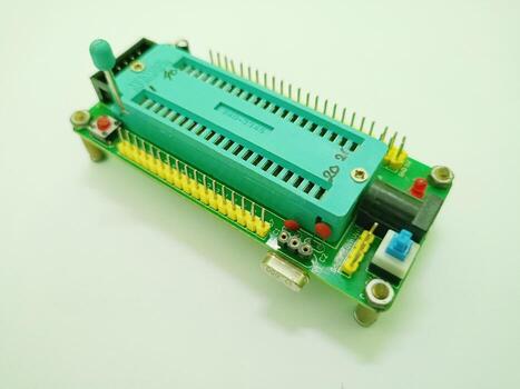 Microcontroller bootloader for program transfer photo