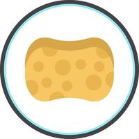 Sponge Flat Circle Icon vector