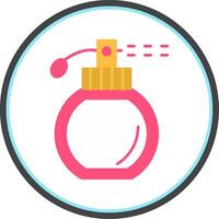 Fragrance Flat Circle Icon vector