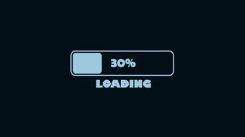 Loading stock motion animation video