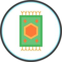 Carpet Flat Circle Icon vector