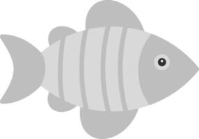 icono de vector de pescado