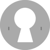 Keyhole Vector Icon