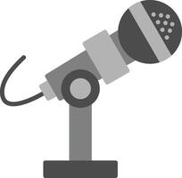 Microphone Stand Vector Icon