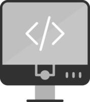 icono de vector de codificación